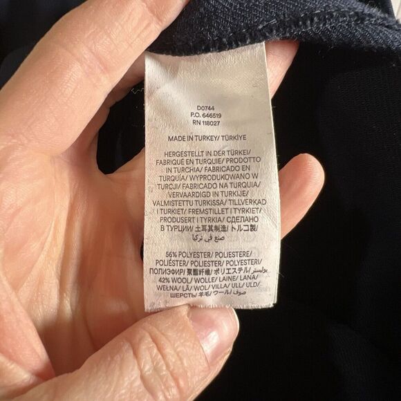 Boden Pocket Detail Mini Shift Dress Womens Size 6 L/ Small Wool Blend - Picture 7 of 10